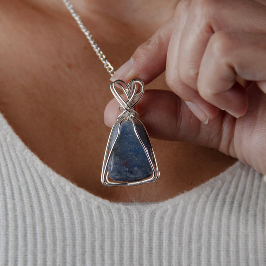 Corundum Gemstone Necklace