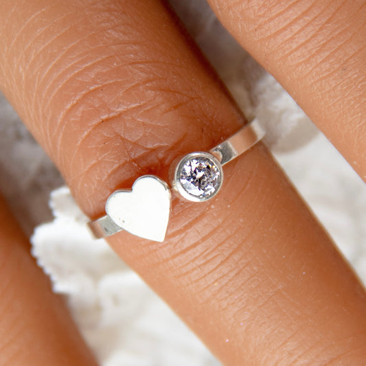 Adjustable Forever Love Promise Ring