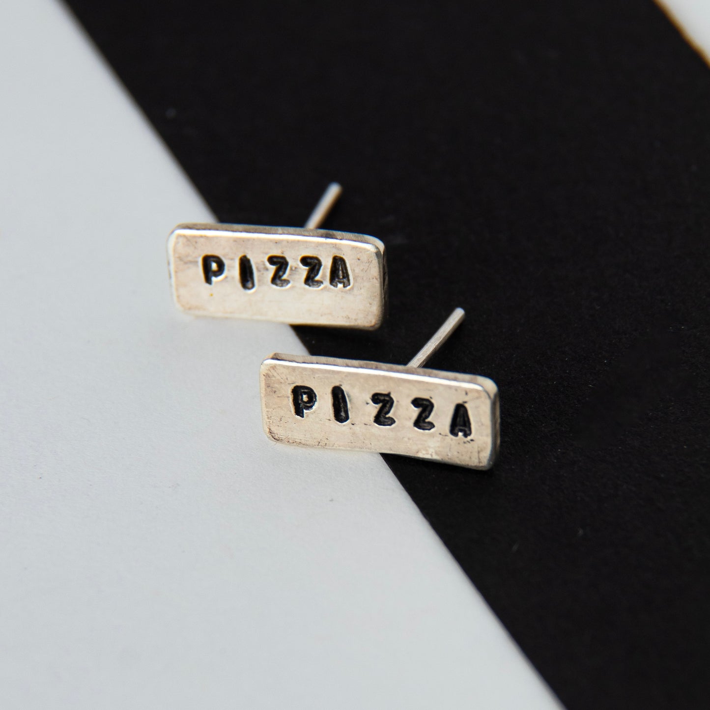 Pizza Earrings