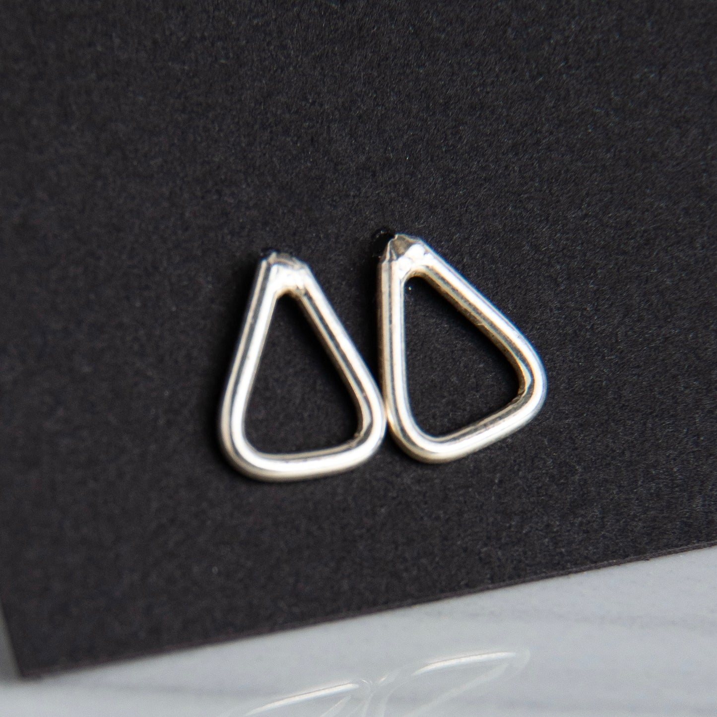 Geometric Triangle Earrings