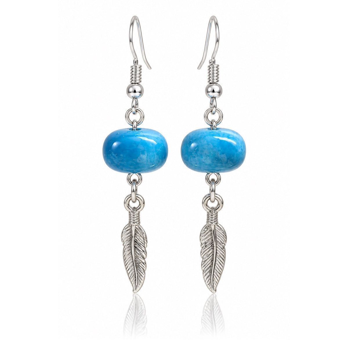 Feather & Sky Earrings