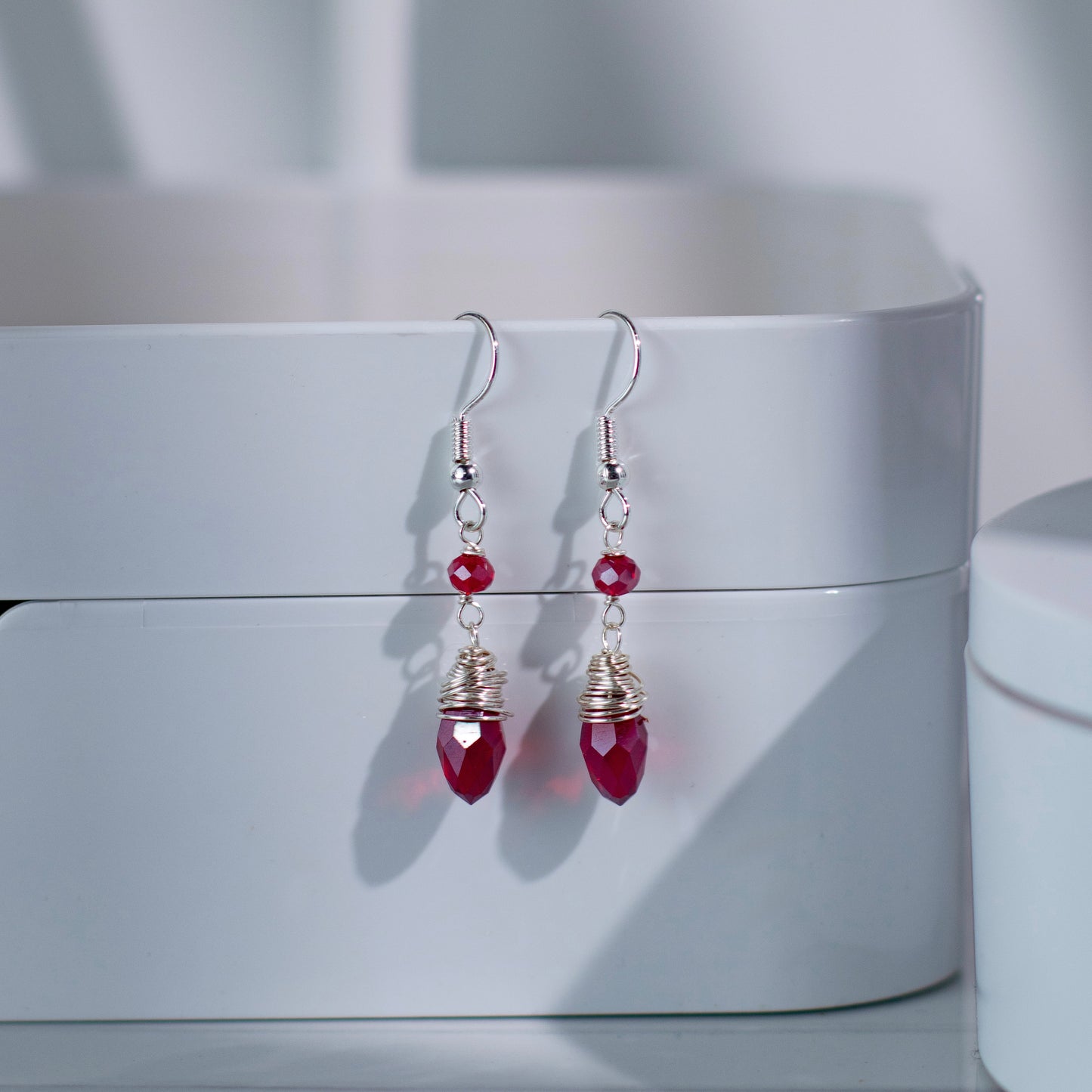 Crystal Wrapped Earrings