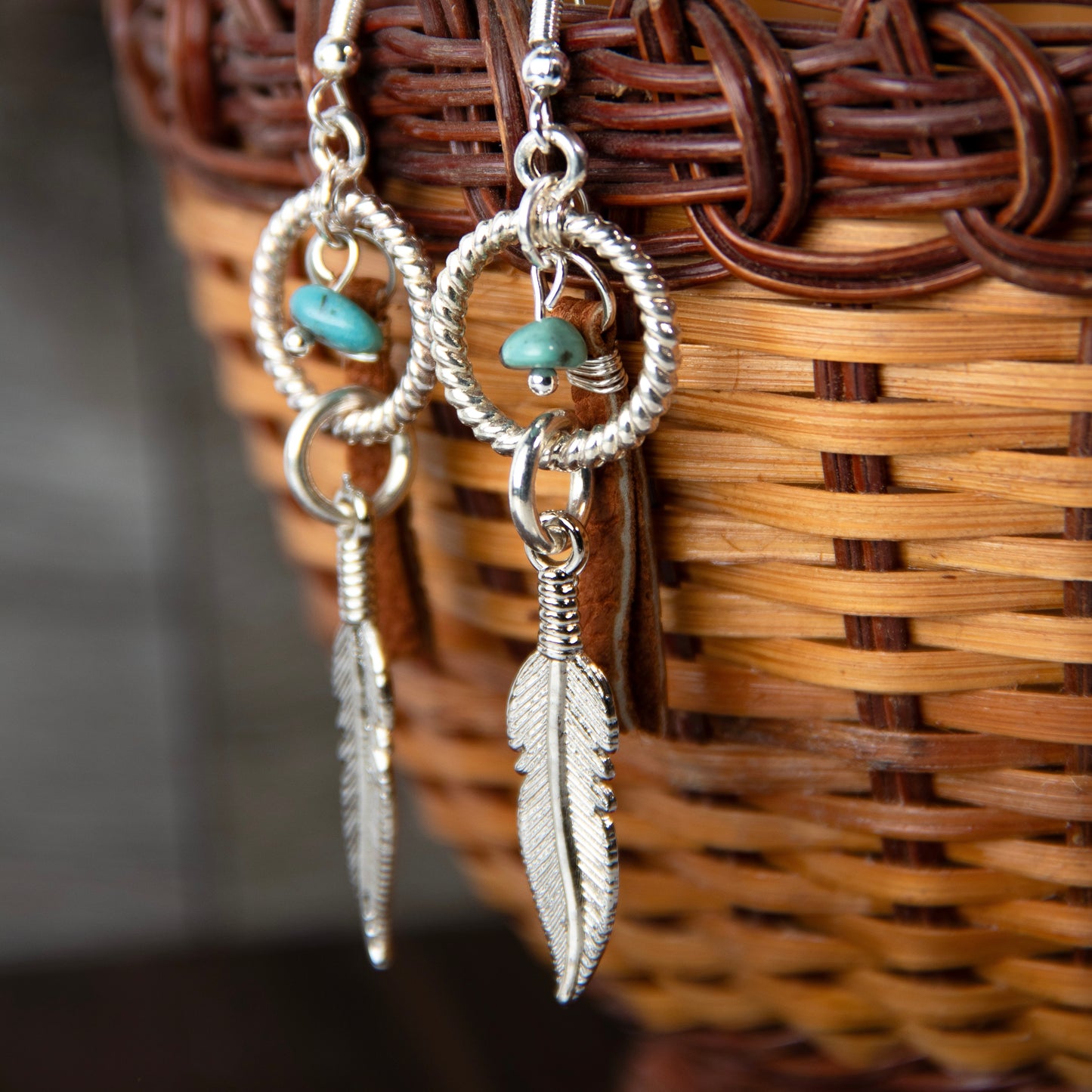 Bohemian Turquoise Earrings