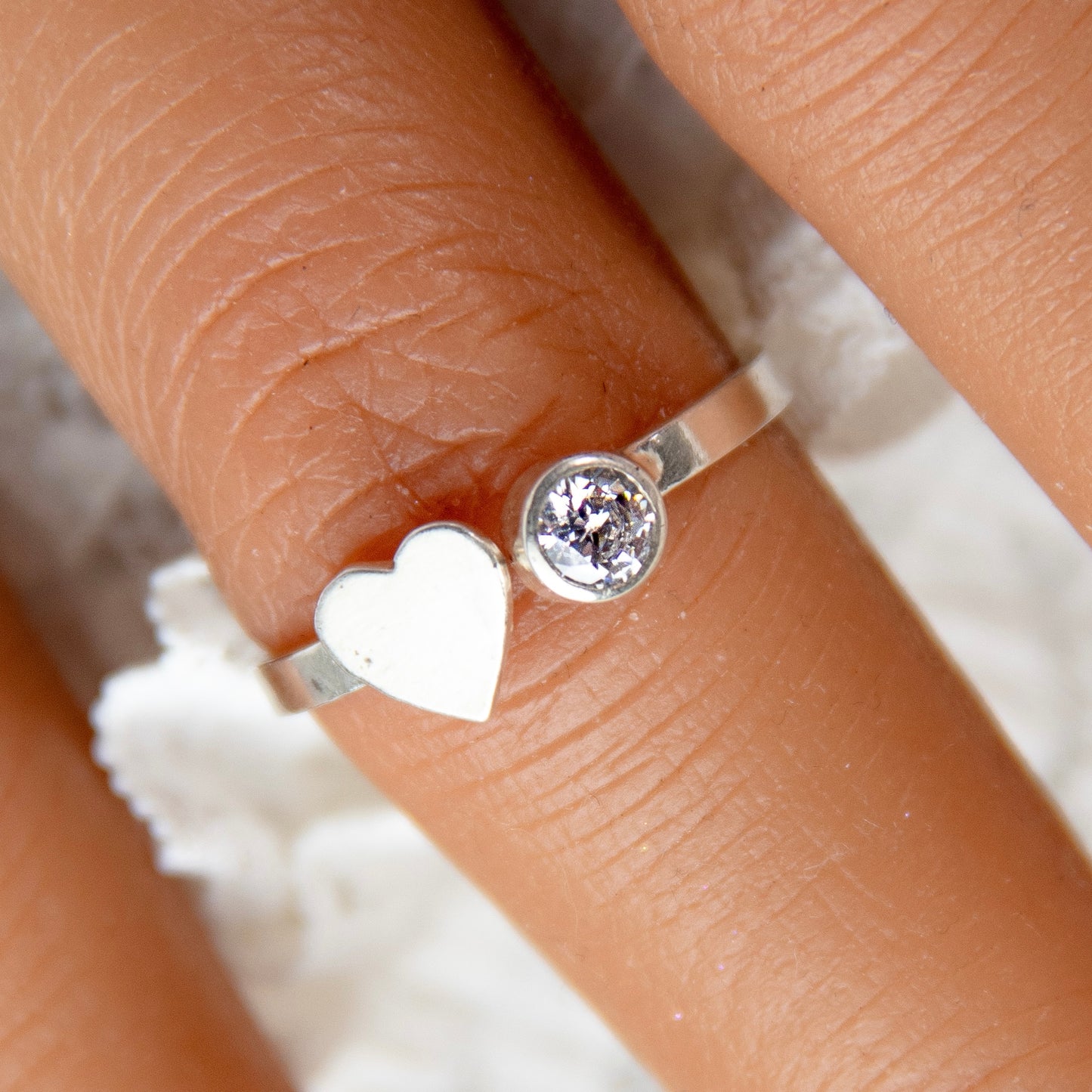 Adjustable Forever Love Promise Ring