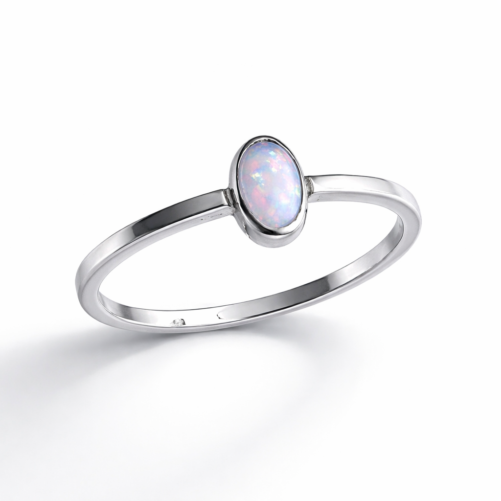 Opal Oval Ring