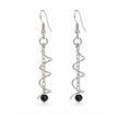 Silver Swirl Earrings