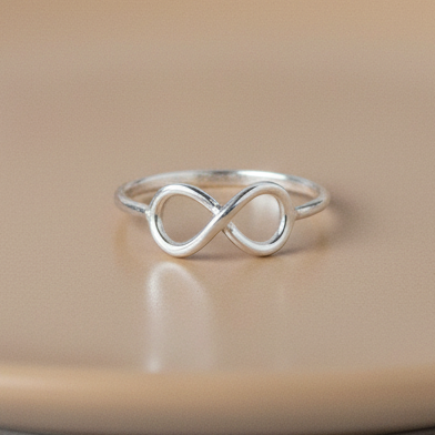 Sterling Silver Infinity Forever Ring
