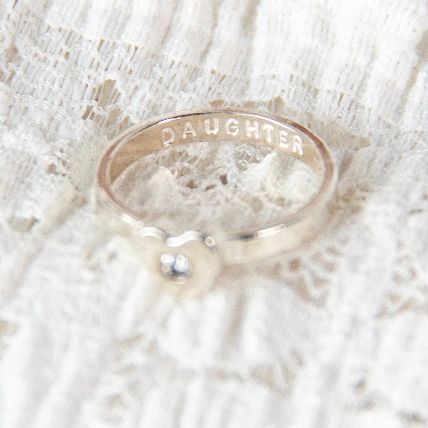 Daughter Heart Ring