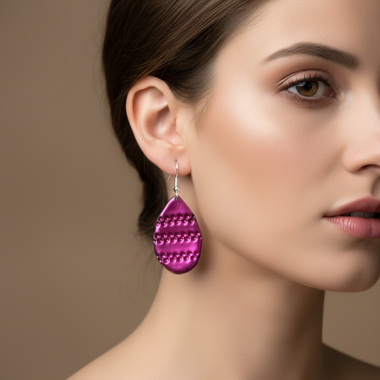 Dots Teardrop Earrings