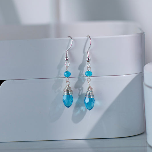 Crystal Wrapped Earrings