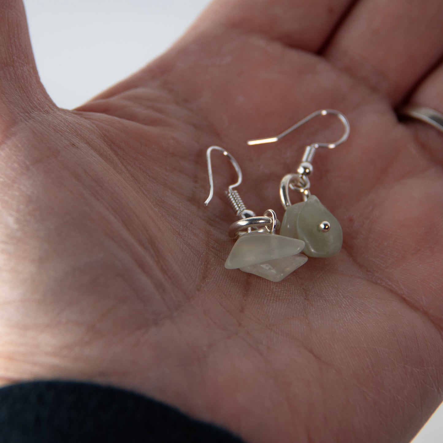 Green Adventurine Small Earrings