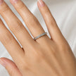 Sterling Silver Channel Setting Eternity Ring