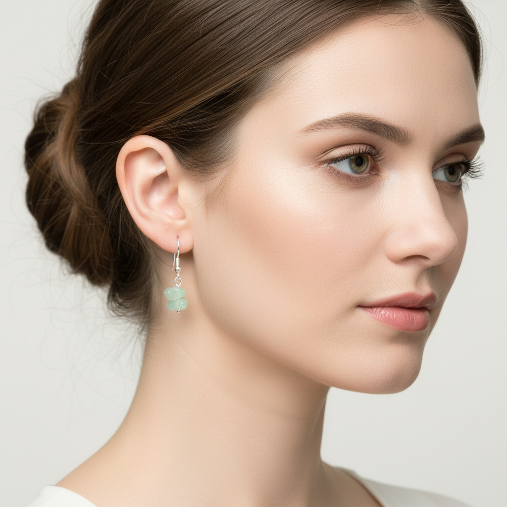 Green Adventurine Earrings-BOGO Free