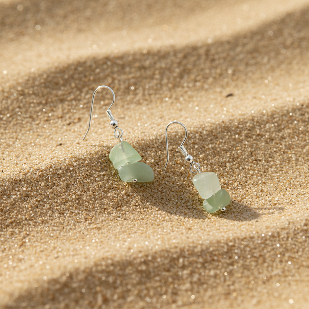 Green Adventurine Earrings-BOGO Free