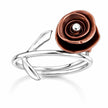 Sterling Silver Rose Ring