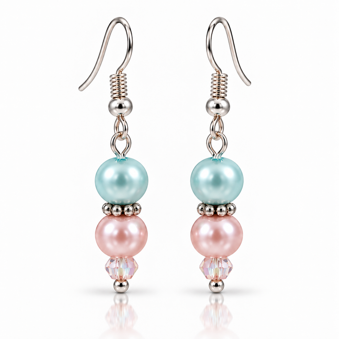 Enchanted Blush Pearl Earrings