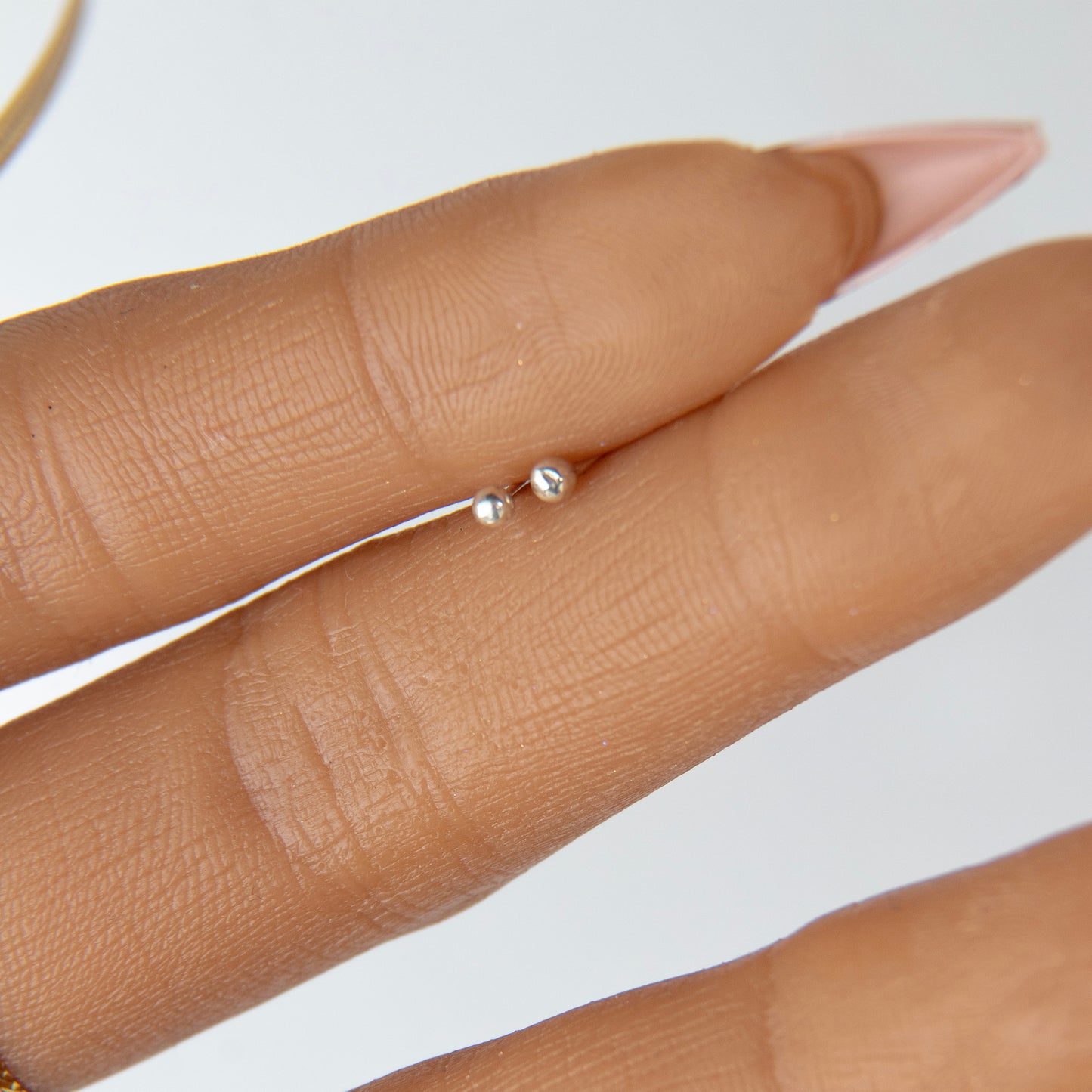 Tiny Ball Earring Studs