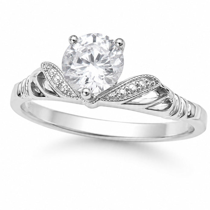 Vintage Vargas & Lind CZ Promise Ring