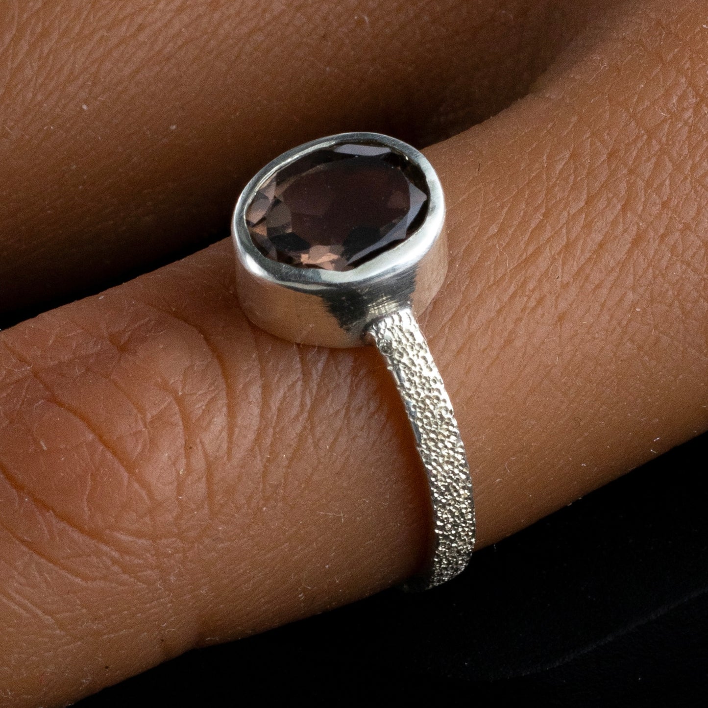 Smokey Quartz Ring