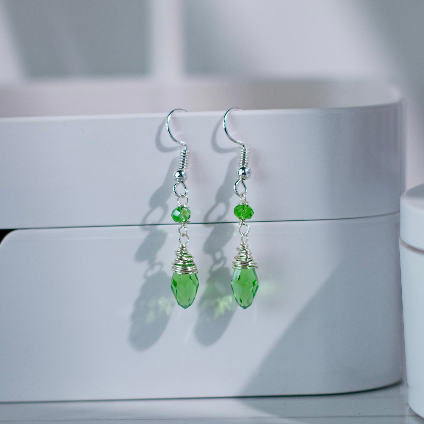 Crystal Wrapped Earrings