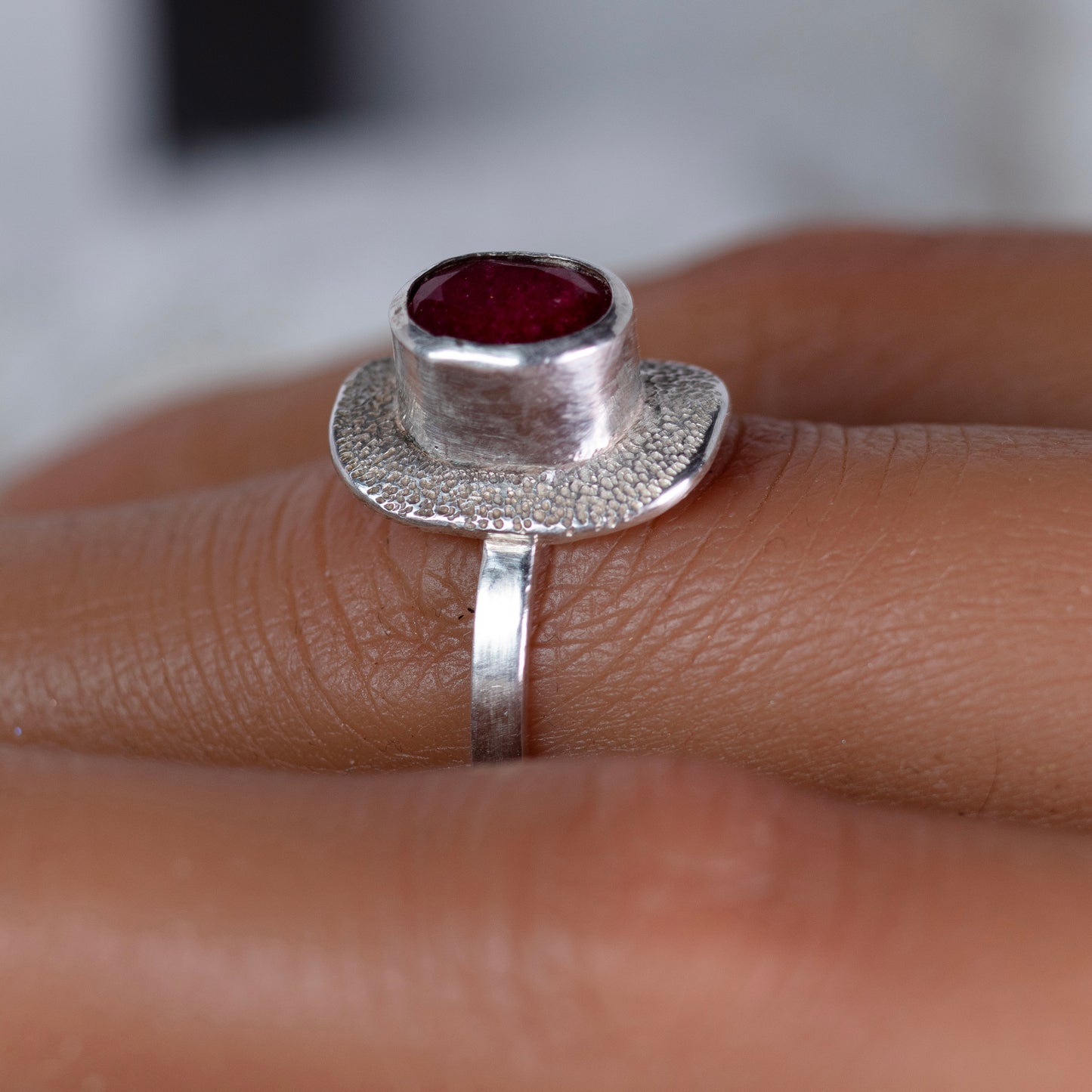 Red Ruby Ring