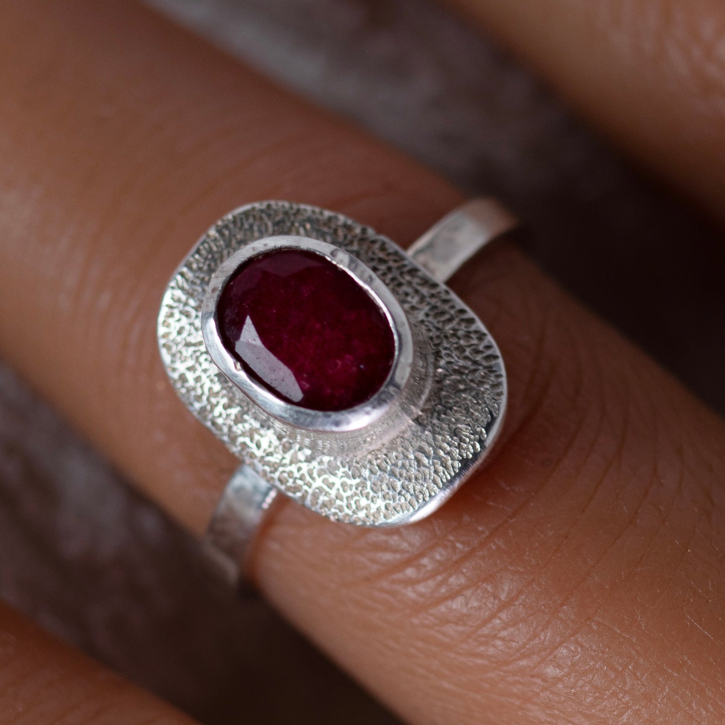 Red Ruby Ring
