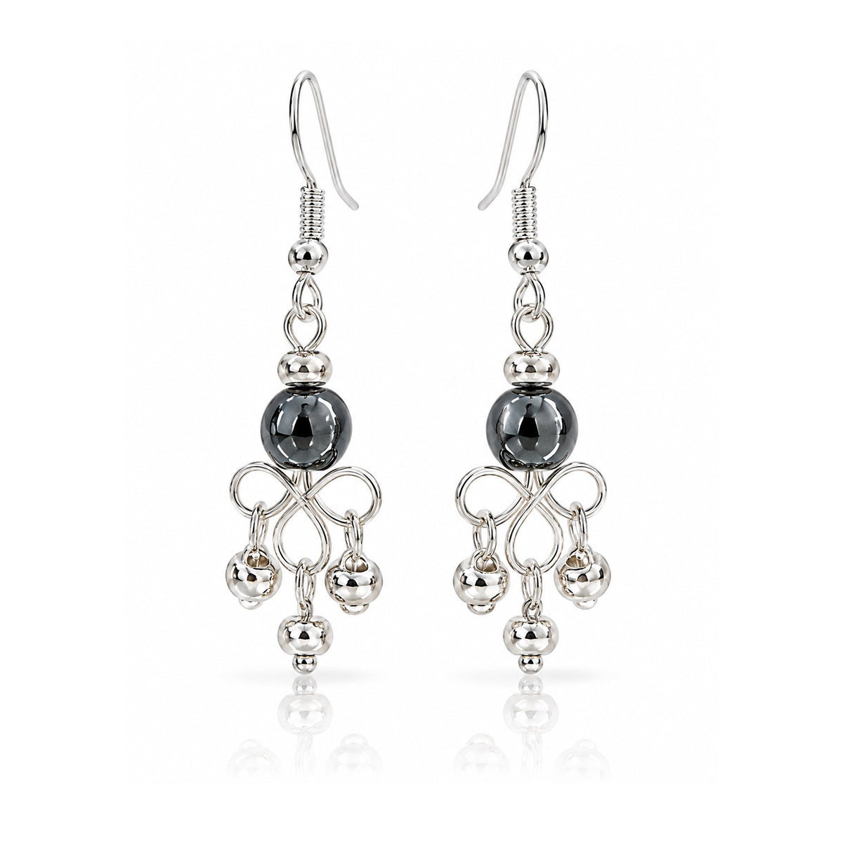 Éclat Noir Earrings