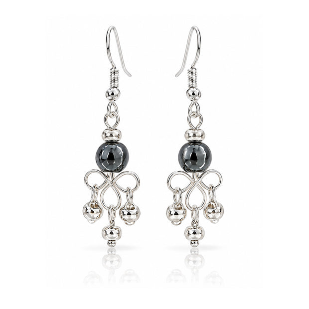 Éclat Noir Earrings