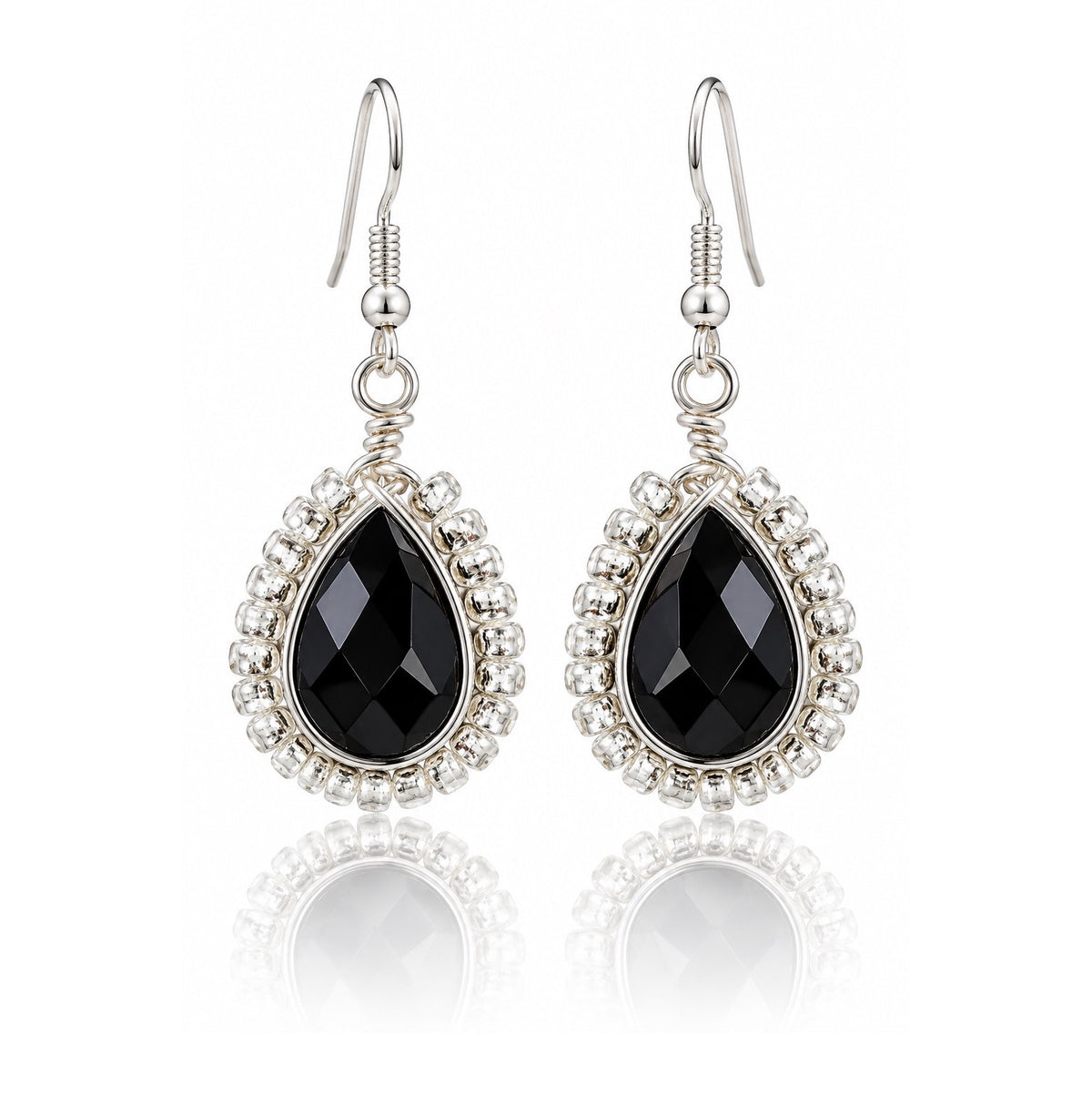 Black Noir Radiance Earrings