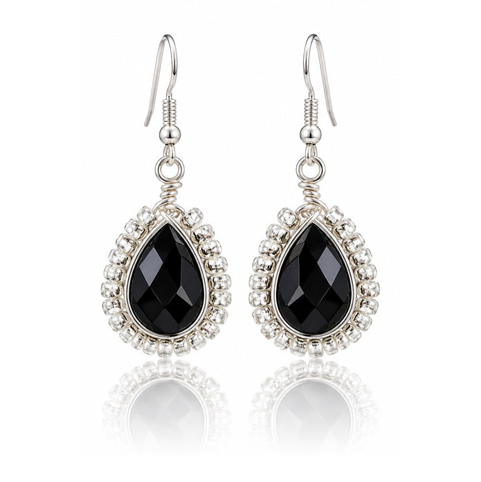 Black Noir Radiance Earrings