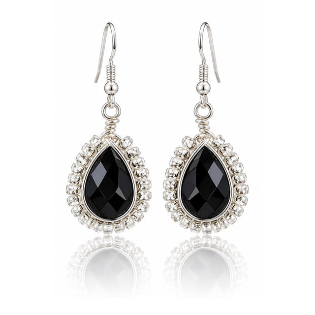 Black Noir Radiance Earrings