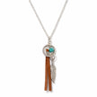 Feather Leather Necklace