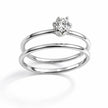 Simple Wedding Ring Set