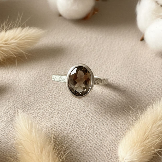 Smokey Quartz Ring