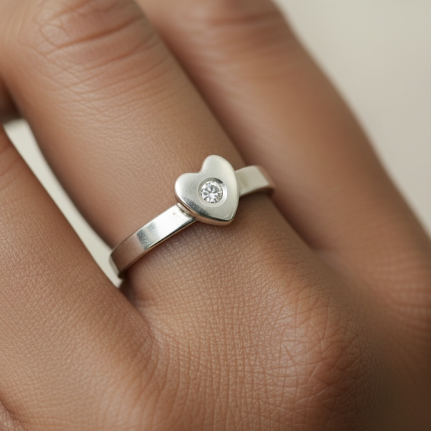 Daughter Heart Ring