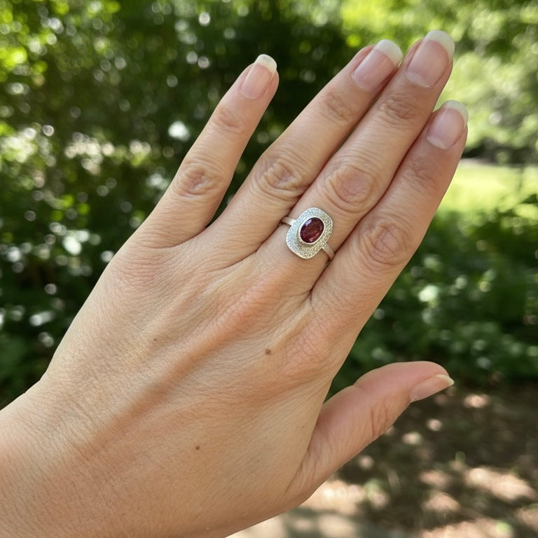 Red Ruby Ring