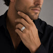 Silver Plated Men’s Fashion Ring