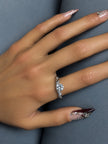 Vintage Vargas & Lind CZ Promise Ring