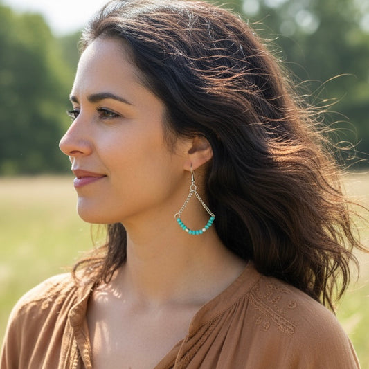 Long Chandelier Earrings