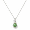 Marble Green Gem Necklace