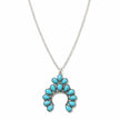 Faux Turquoise Necklace