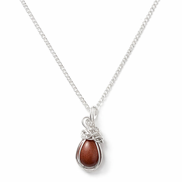 Red Jasper Gemstone Necklace