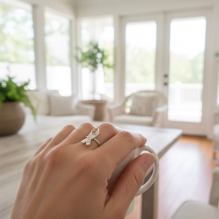 Sterling Silver Hope Ring