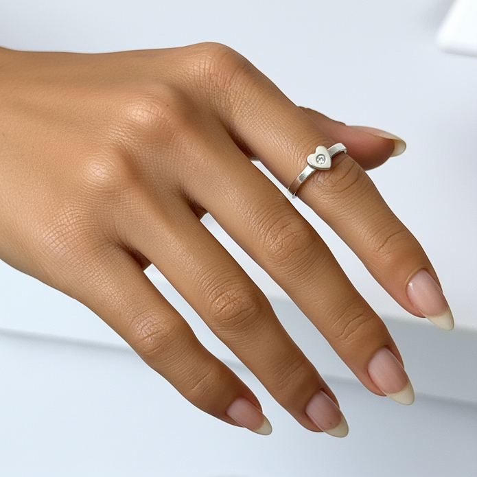 Daughter Heart Ring