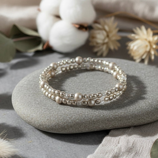 Cream Pearl Bracelet