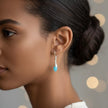 Simple Drop Blue Earrings-BOGO Free