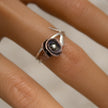 Sterling Silver Rose Ring