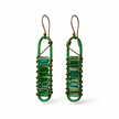 Green Copper Patina Earrings-BOGO Free