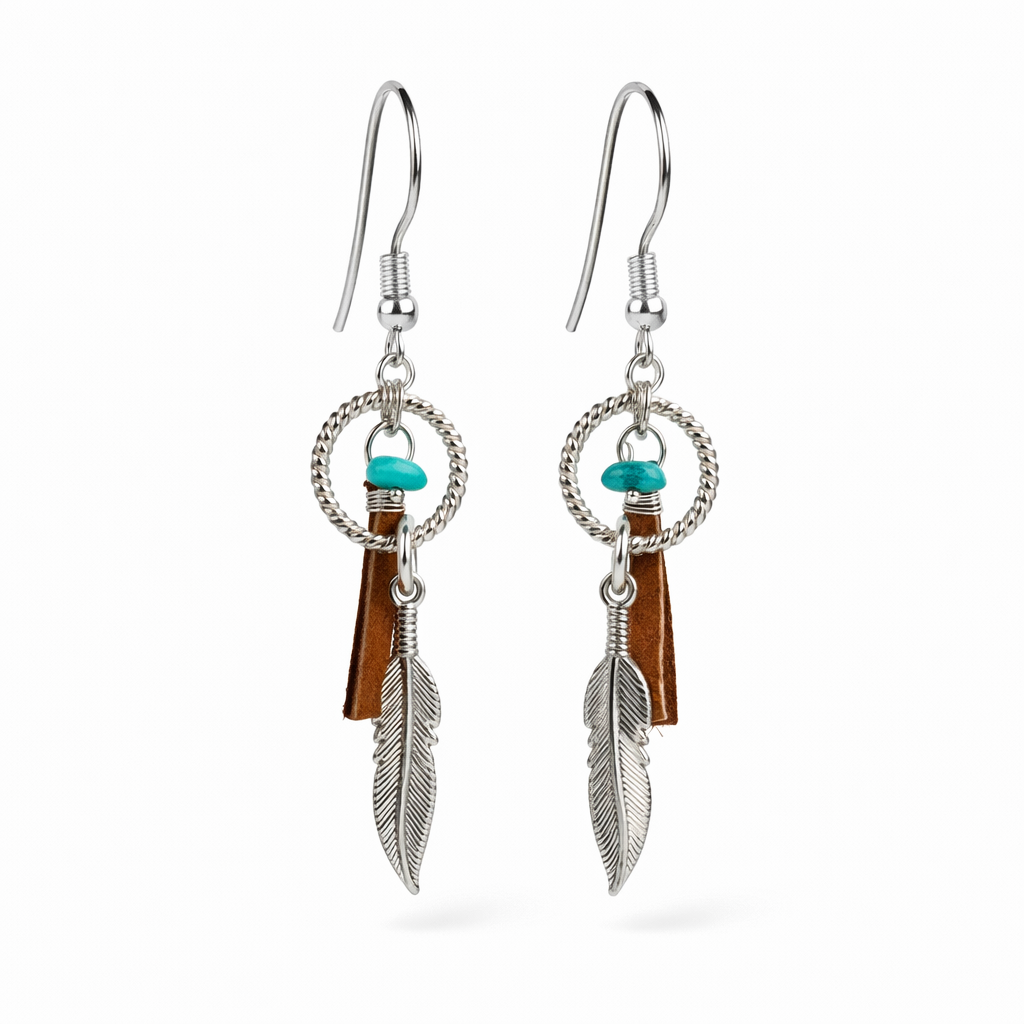 Bohemian Turquoise Earrings-BOGO Free