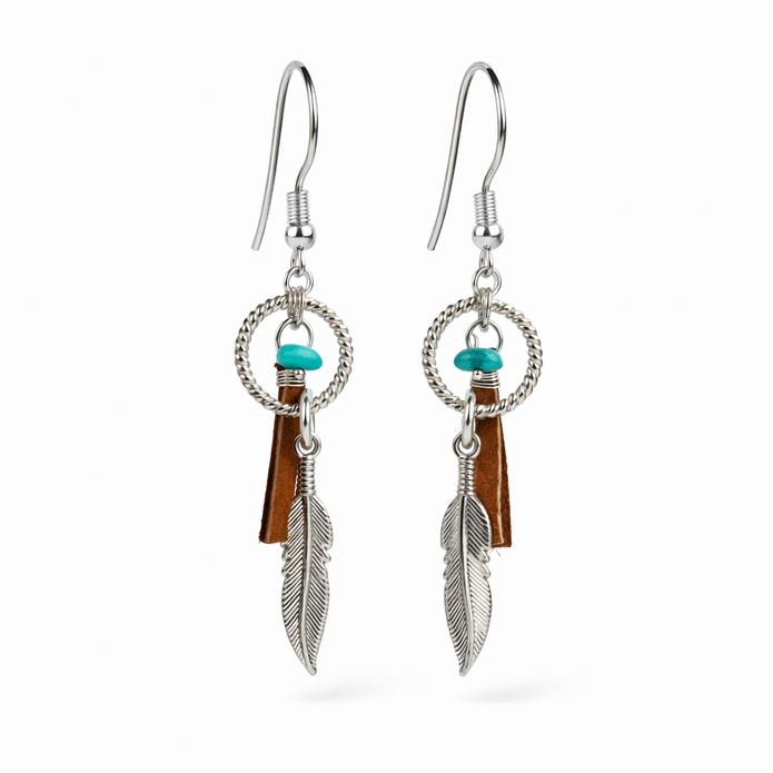 Bohemian Turquoise Earrings-BOGO Free
